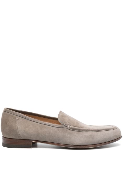 Light grey leather loafers Lidfort Italy - men LIDFORT ITALY | 759MRRN